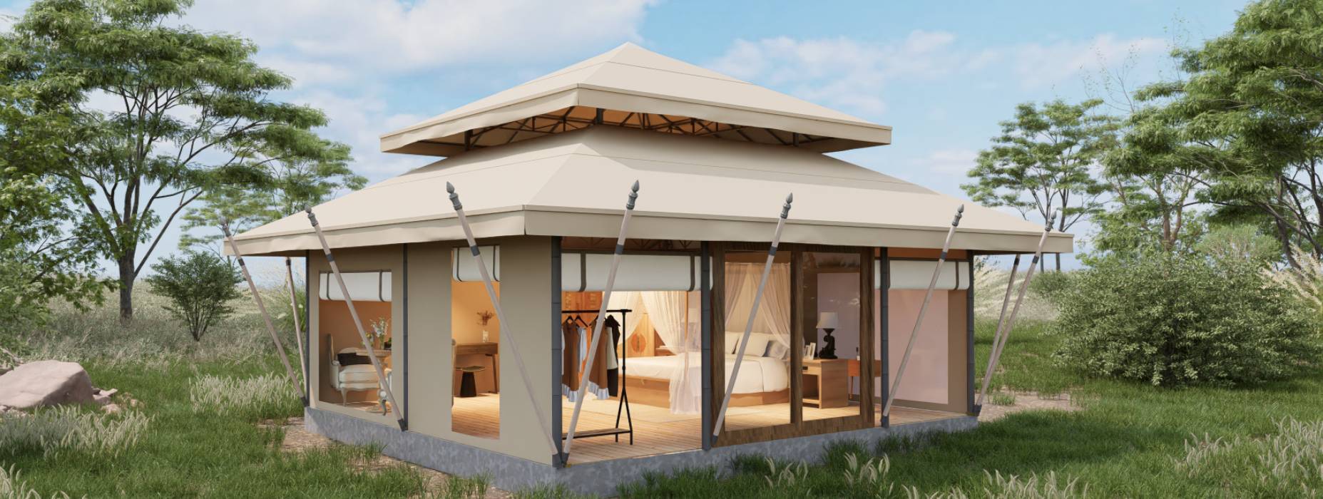 蔚县户外野奢帐篷